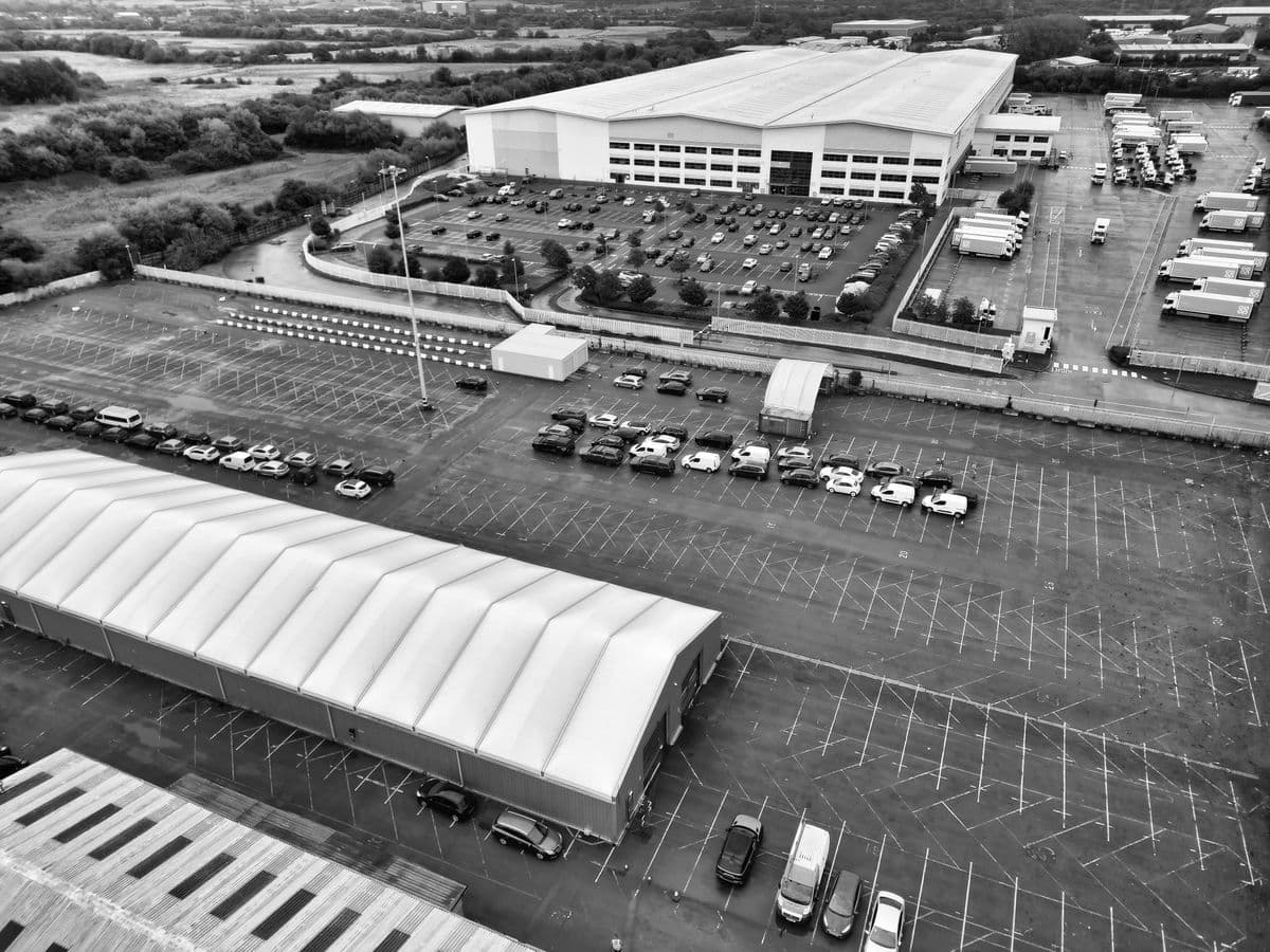 Commercial Roofing · Warehouse roof · DFW