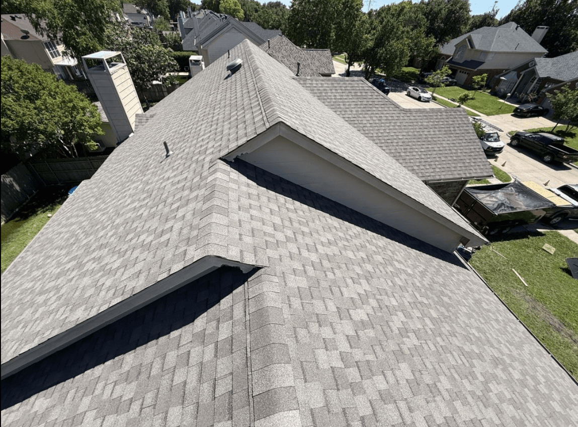 Asphalt Re-Roof · Architectural shingles · Frisco
